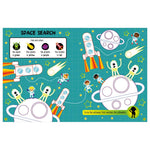 Puffy Stickers Glow in the Dark Space Activity Book