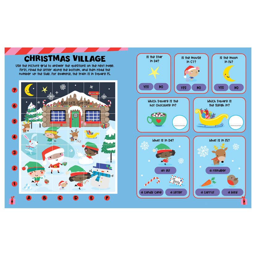 Jolly Santa Activity Book