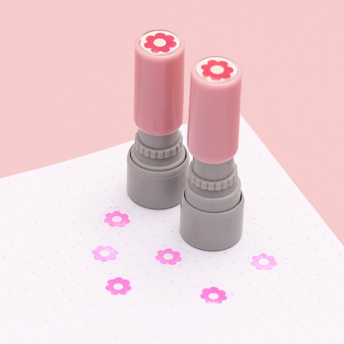 Mini Pre-Inked Stamp - Flower