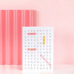 Word Search ‘You’re The Best’ Greeting Card
