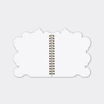 Rachel Ellen Plain Shaped Notebook - Spotty Dog