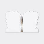 Rachel Ellen Plain Shaped Notebook -Bee Happy