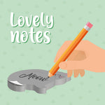 Lovely Notes Adhesive Notepad – Kitty