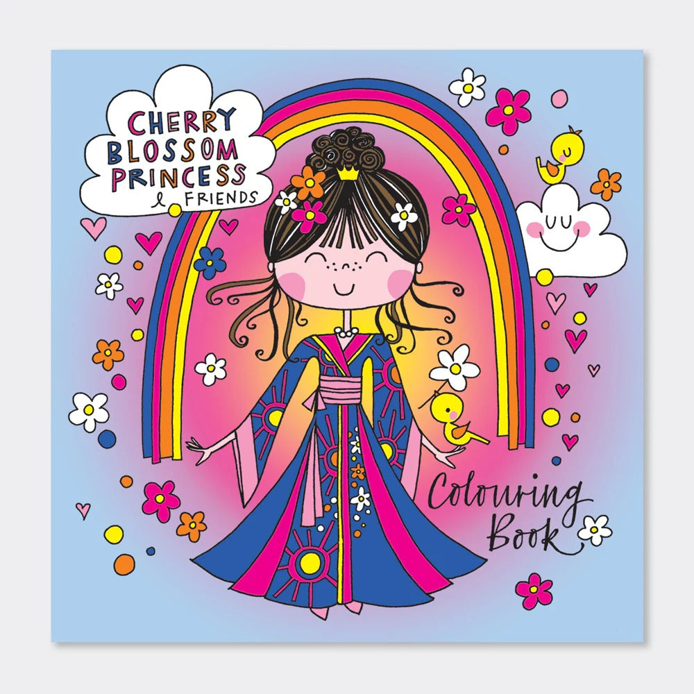 Rachel Ellen -Cherry Blossom Princess Colouring Book