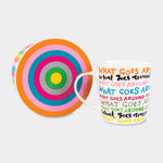 Rachel Ellen - China Mug - What Goes Around