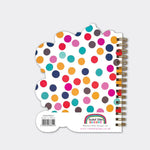 Rachel Ellen Plain Shaped Notebook - Spotty Dog