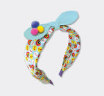 Rachel Ellen - Bow Headband - Suns, Rainbows & Clouds