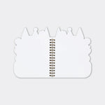 Rachel Ellen -Purr-fect Cat Shaped Wire Bound Notebook | Gold Foil