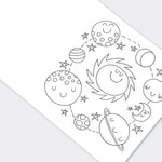 Rachel Ellen -To The Moon Space Colouring Book