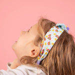 Rachel Ellen - Bow Headband - Suns, Rainbows & Clouds