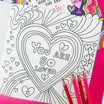 Rachel Ellen -Never Forget How Amazing You Are Colouring Book