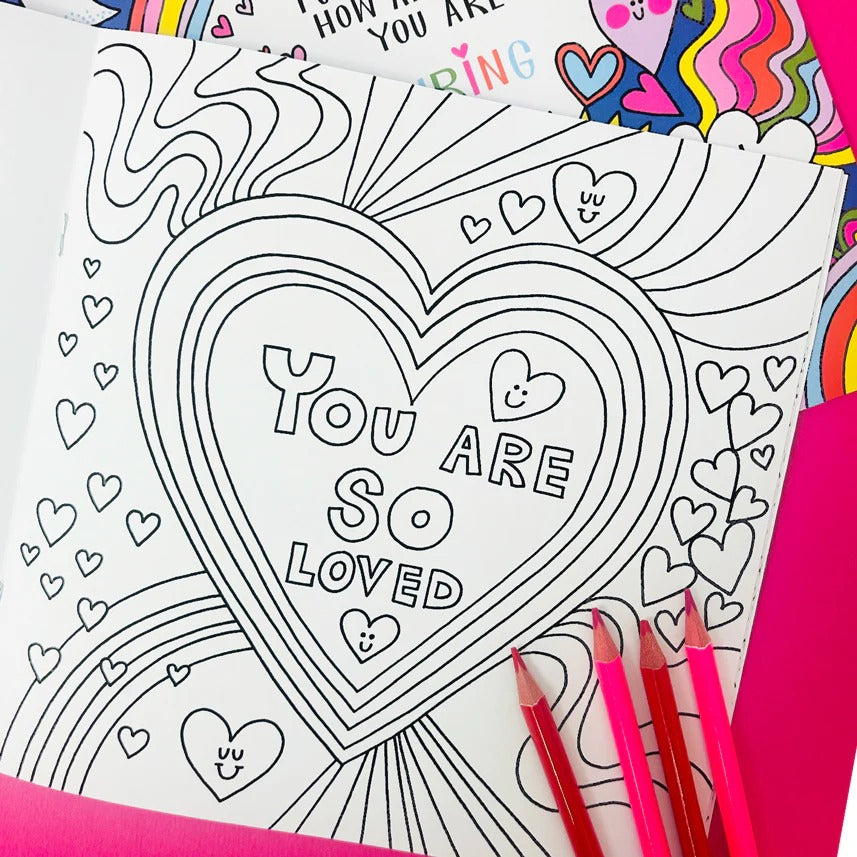 Rachel Ellen -Never Forget How Amazing You Are Colouring Book