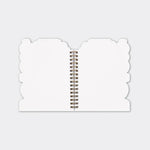 Rachel Ellen Plain Shaped Notebook - Flowers