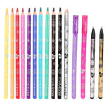 Top Model Hardback Colouring Book With 10 Pencils, 1 Eraser & 4 Pens (Nyela & June)