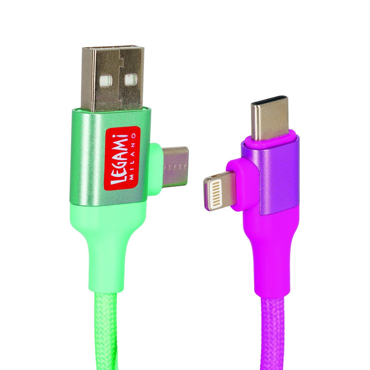Legami - Magnetic 4-in-1 Charging and Synchronisation Cable