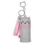 Mini Kawaii Kitty Coin Purse with Key Ring