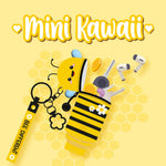 Mini Kawaii Bee Coin Purse with Key Ring