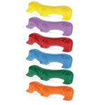 Dog Shaped Crayons (Set of 6) - Sunny Sausage Dog