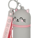 Mini Kawaii Kitty Coin Purse with Key Ring