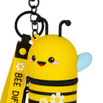 Mini Kawaii Bee Coin Purse with Key Ring