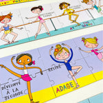 Rachel Ellen Fun Kids Jigsaw Puzzle - Ballet Class - 80 Pieces