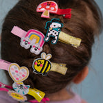 Rachel Ellen -Hair Clips (2 Pack) - Dogs