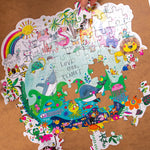 Rachel Ellen -Kids Jigsaw Puzzle - Love Our Planet - 80 Pieces