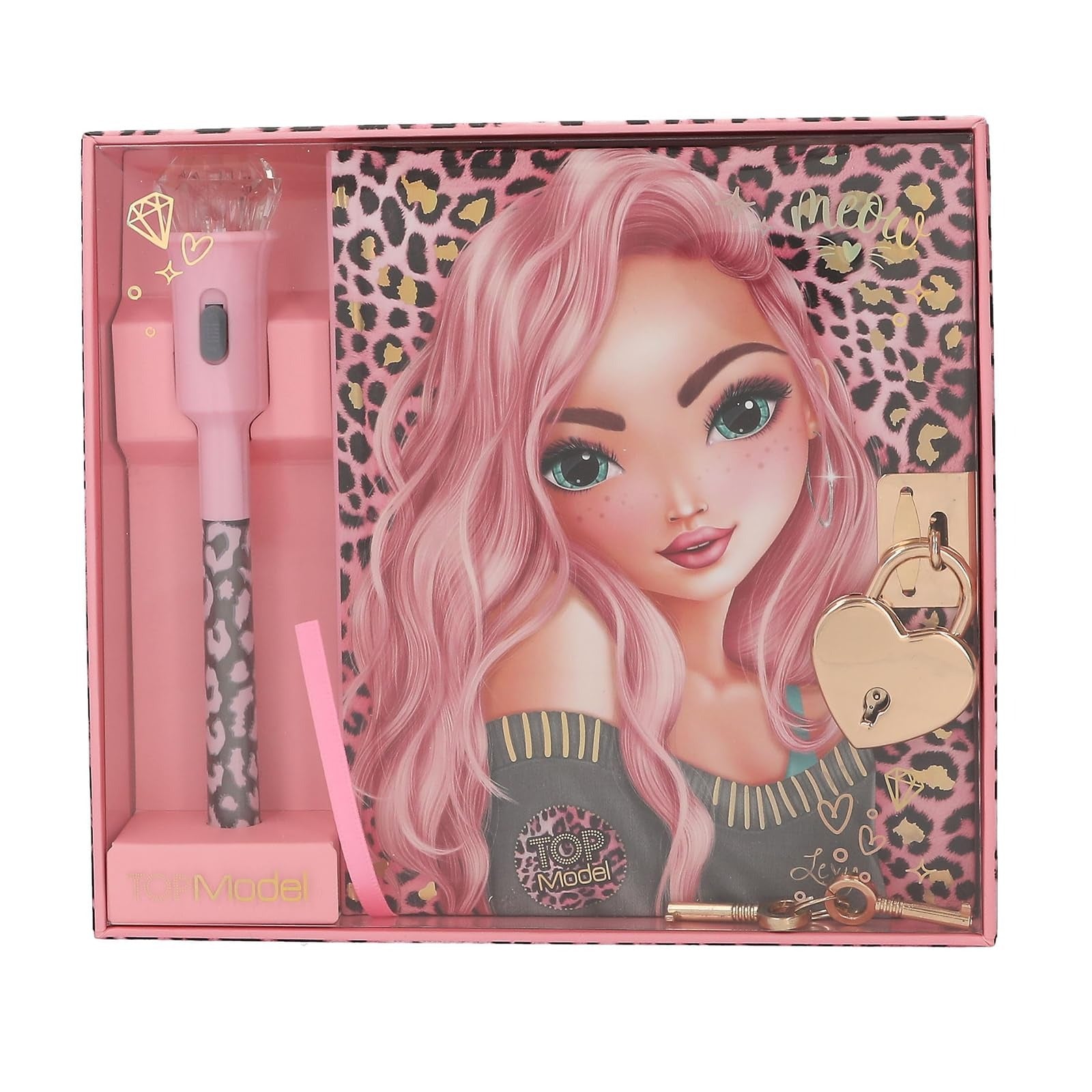 Top Model Diary With Secret Pen