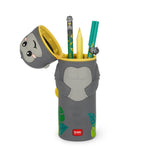 Kawaii Gorilla 2-in-1 Silicone Pencil Case