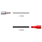 Staedtler Double-Ended Felt Tip Pens x 10