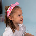 Rachel Ellen -Bow Headband - Love Hearts