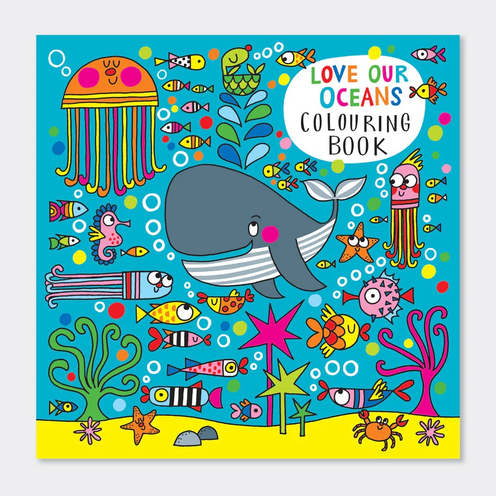 Rachel Ellen - Love Our Oceans Colouring Book
