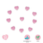 Legami Set Of 10 Bath Bombs - Teddy Bear Vanilla & Berry