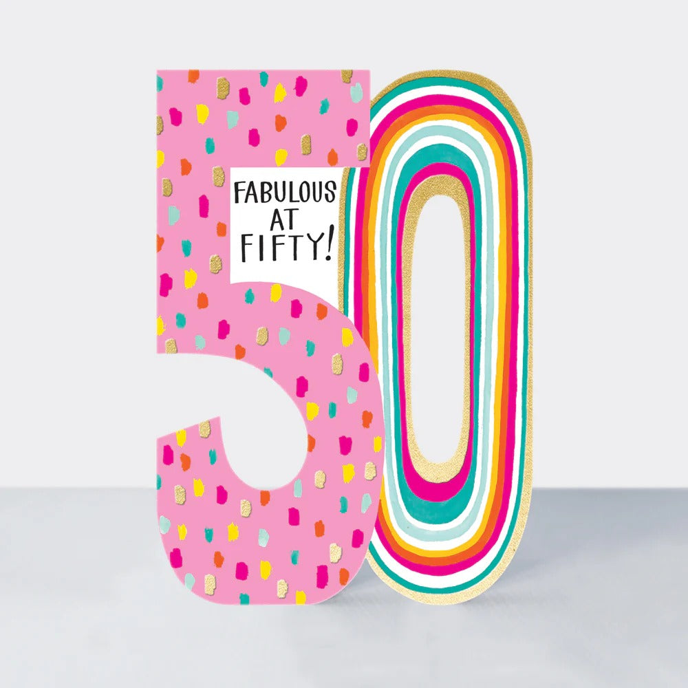 Rachel Ellen Fabulous At 50 Card