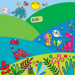 Rachel Ellen Sticker & Colouring Book - Dinosaur