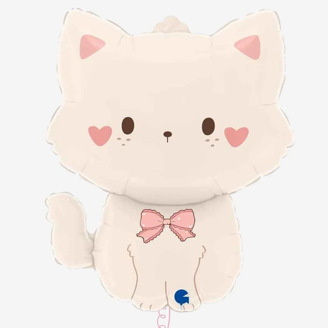 22 inch Coquette Kitten Foil Balloon