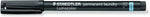 Staedtler Lumocolor Permanent Laundry Marker