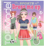 TOP Model Sports Dress Me Up Stickerbook