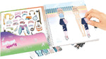 TOP Model Sports Dress Me Up Stickerbook