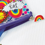 Rachel Ellen Clear Pencil Case  You Are Pure Magic Unicorns