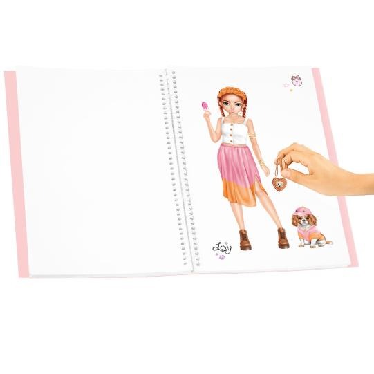 Top Model Large Dress Me Up Sticker Book (Lexy & Janet)