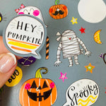 Rachel Ellen Halloween Sticker Scene Book
