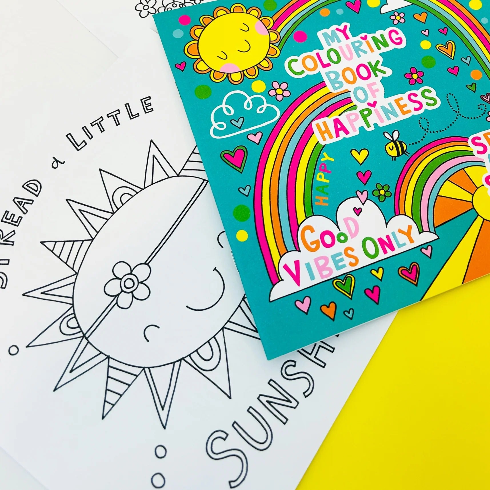 Rachel Ellen - Colouring Book of Happiness