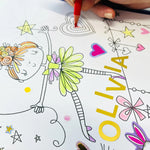 Rachel Ellen -Sticker Scene and Colouring Activity Book - Moondance Ballerina