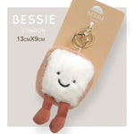 Bessie London Bag Charm-Toast