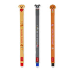 Legami Set of 3 Erasable Gel Pens - Fur-Ever Friends