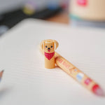 Legami Set of 3 Erasable Gel Pens - Fur-Ever Friends
