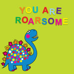 Rachel Ellen Sticker & Colouring Book - Dinosaur