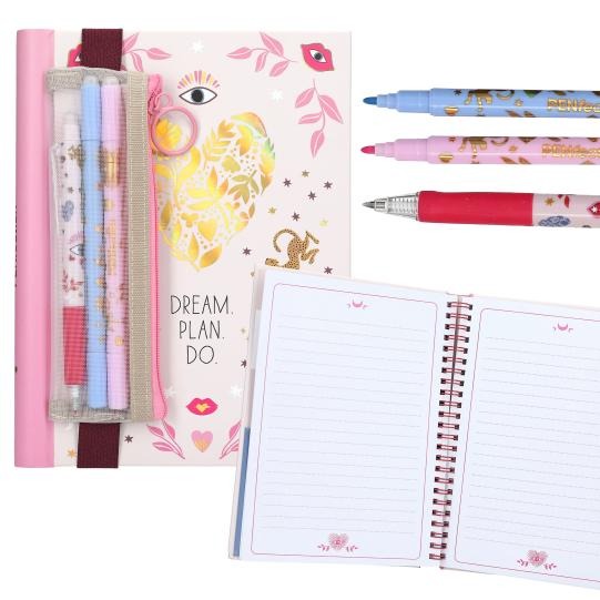 Penfection Notebook with Pen Set (Dream, Plan, Do)