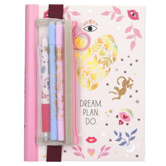 Penfection Notebook with Pen Set (Dream, Plan, Do)